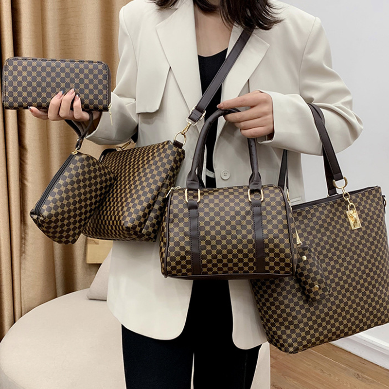6-Piece PU Leather Bag Set – Complete, Coordinated Style