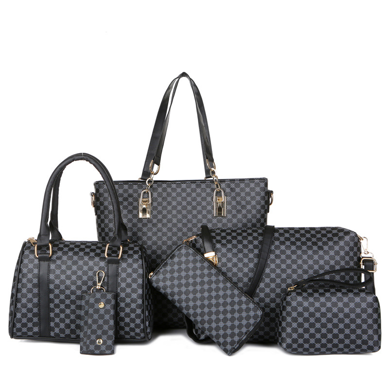 6-Piece PU Leather Bag Set – Complete, Coordinated Style