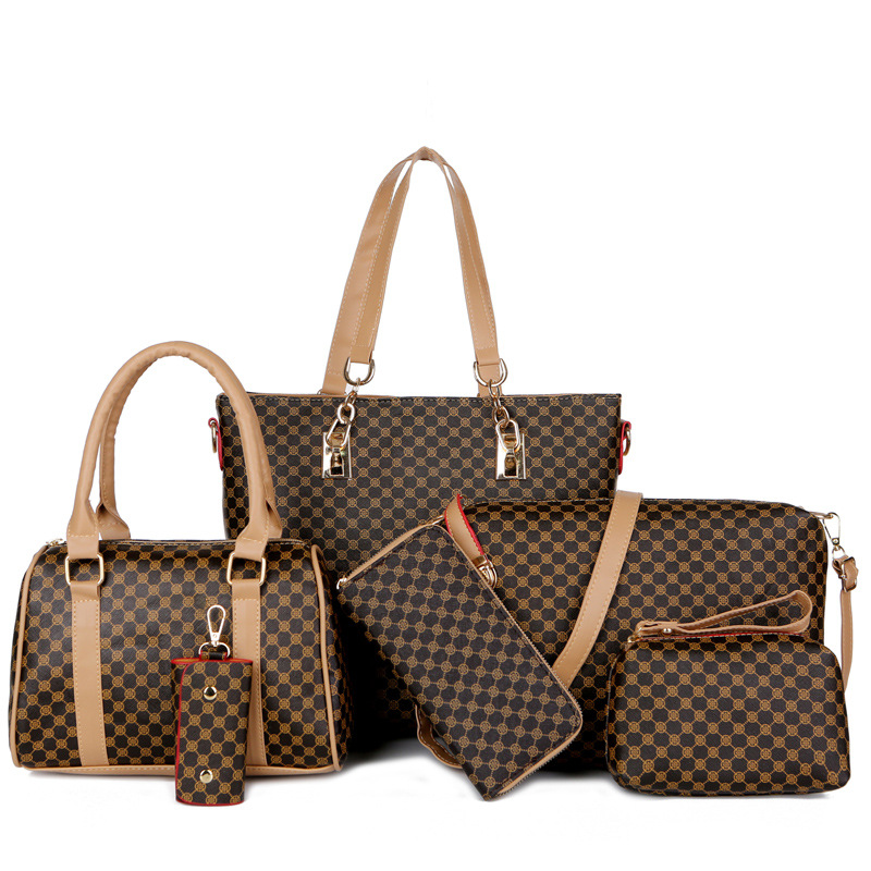 6-Piece PU Leather Bag Set – Complete, Coordinated Style